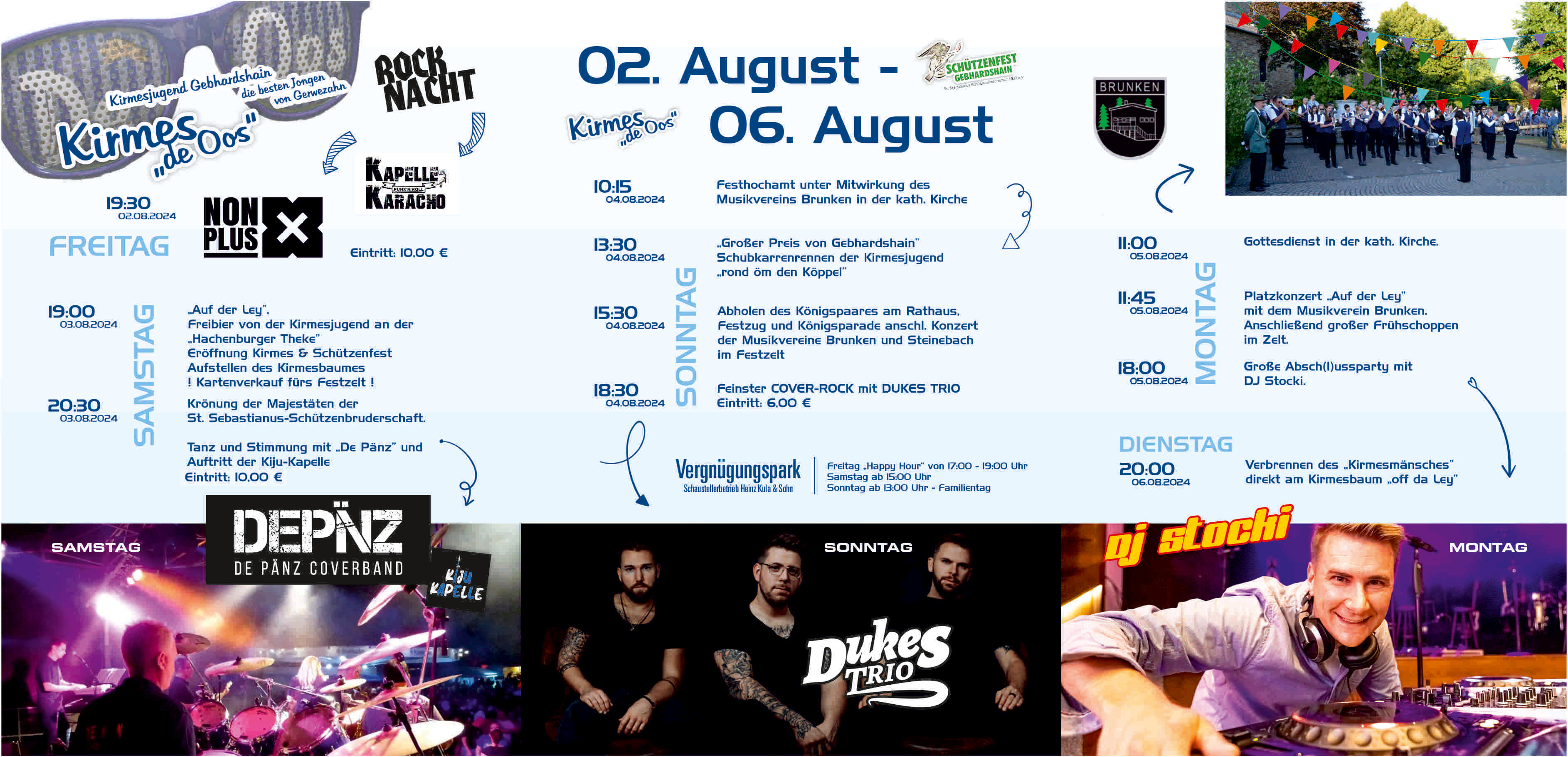 Kirmesprogramm 2024