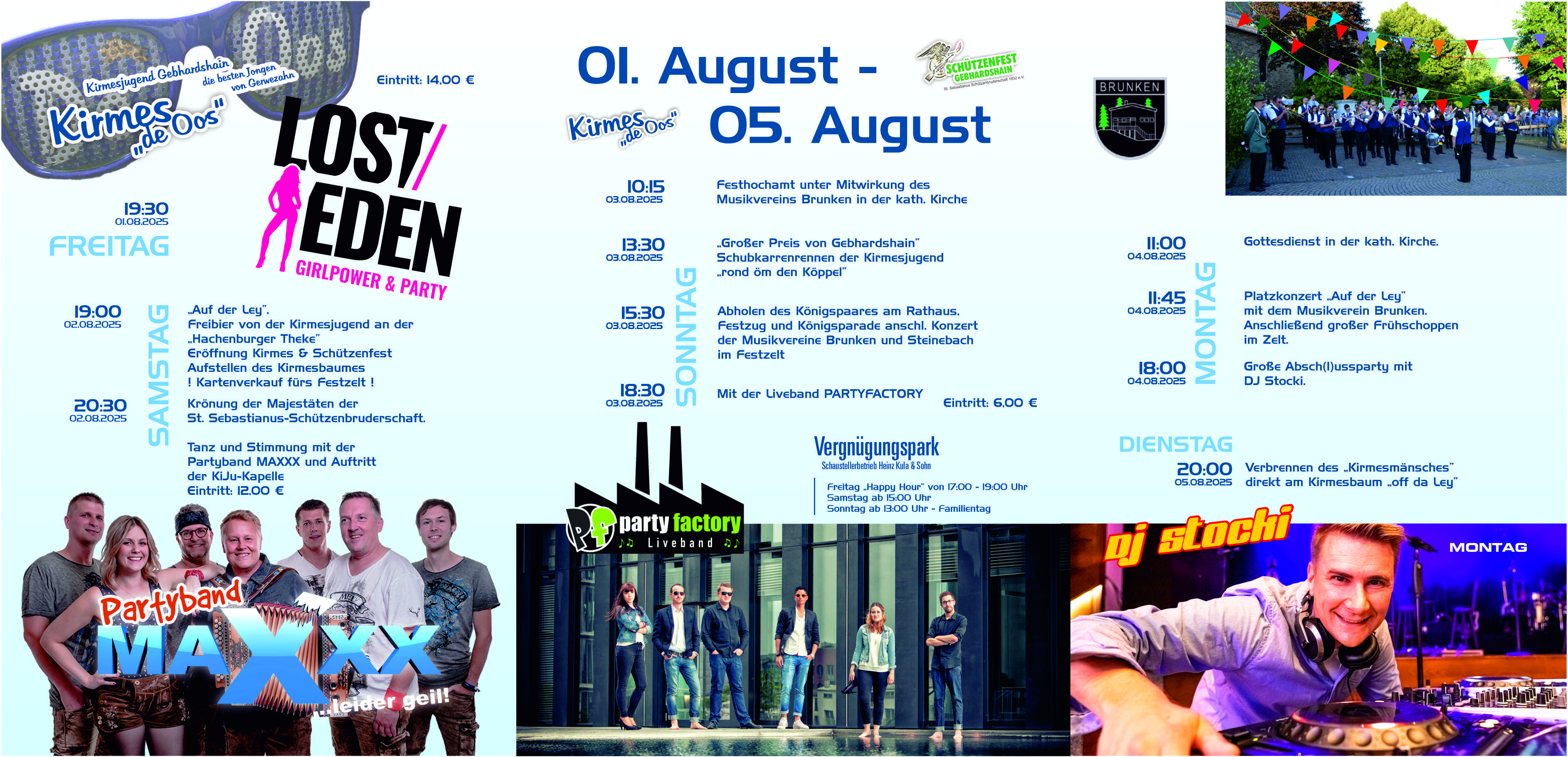 Kirmesprogramm 2025